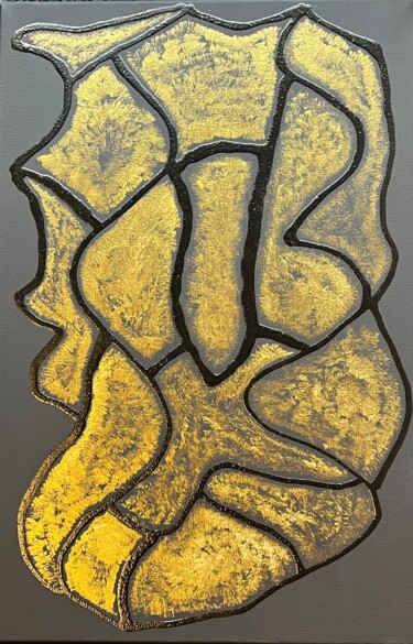 绘画 标题为“Goldgeister” 由Michael Henning, 原创艺术品, 丙烯