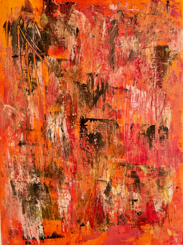 제목이 "Red Passion"인 미술작품 Michael Münzel로, 원작, 아크릴