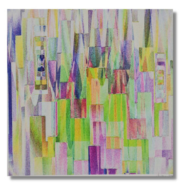 Pittura intitolato "Abstract IX" da Novak, Opera d'arte originale, Pittura digitale