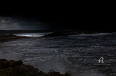 Fotografía titulada "Clair de nuit-2" por Michel Babkine, Obra de arte original, Fotografía digital