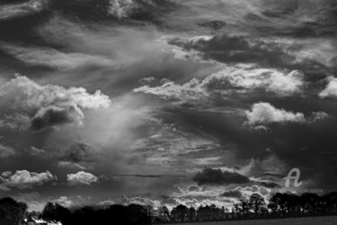 Photographie intitulée "ciel tempêtueux" par Michel Babkine, Œuvre d'art originale, Photographie numérique