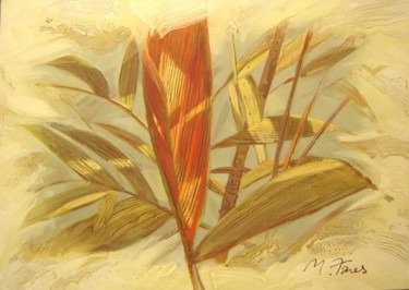 Pintura intitulada "Pinanga" por Michel Fares, Obras de arte originais