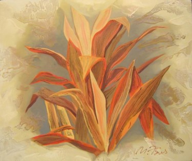 Pintura intitulada "Ti Plant" por Michel Fares, Obras de arte originais