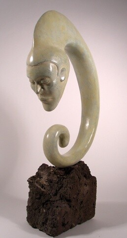 Sculpture titled "L'AIR" by Michel Gautier, Original Artwork, Metals