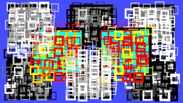 Arts numériques intitulée "20220507HcFoinA4" par Michel Martin, Œuvre d'art originale, Travail numérique 2D