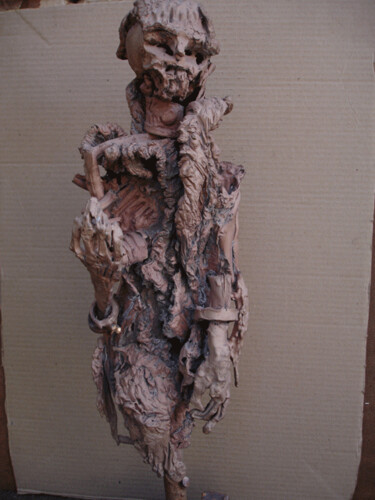 Sculpture intitulée "Mutation I" par Michel Moskovtchenko, Œuvre d'art originale, Métaux