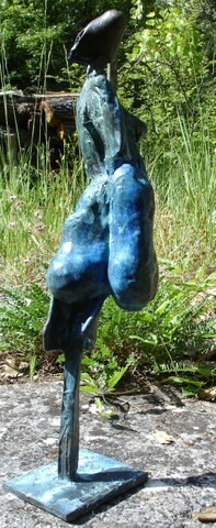 Sculpture titled "NYMPHEA 418" by Michel Moskovtchenko, Original Artwork, Metals