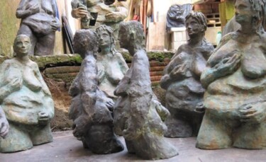 雕塑 标题为“GROUPE DE SCULPTURE…” 由Michel Moskovtchenko, 原创艺术品, 其他