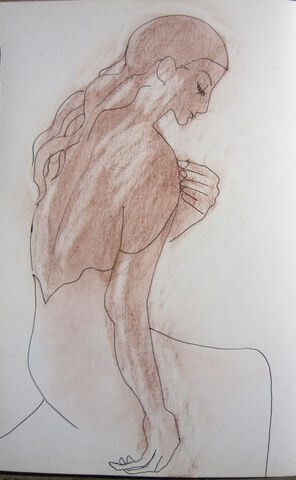 Drawing titled "1997 LA TOILETTE" by Michel Moskovtchenko, Original Artwork, Other