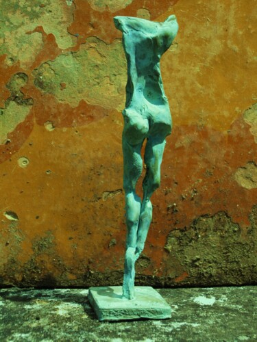 Sculpture titled "HOMMAGE A DONATELLO…" by Michel Moskovtchenko, Original Artwork, Metals