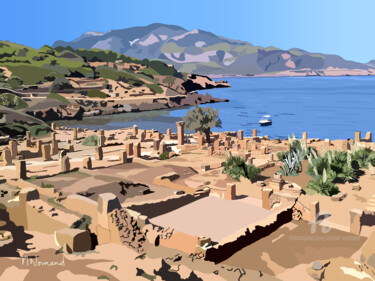 「2022-05-25 Algérie-…」というタイトルのデジタルアーツ Michel Normandによって, オリジナルのアートワーク, デジタル絵画