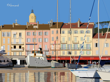 "2023-01-11  Saint-T…" başlıklı Dijital Sanat Michel Normand tarafından, Orijinal sanat, Dijital Resim