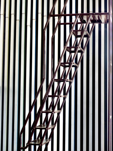 Fotografía titulada "Jeu de lignes" por Michel Paulin, Obra de arte original, Fotografía digital