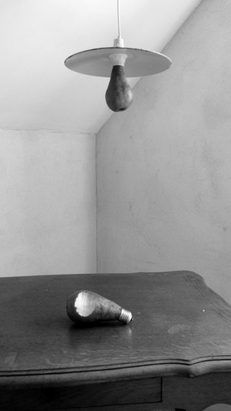 Photographie intitulée "Lueur des poires" par Michel Poirier, Œuvre d'art originale, Photographie numérique
