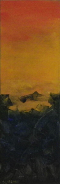 Pintura titulada "Décharge" por Michel Schreyer, Obra de arte original, Acrílico Montado en Bastidor de camilla de madera