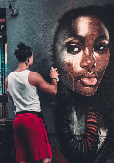 Fotografia zatytułowany „streetart” autorstwa Michel Silva, Oryginalna praca, Fotografia cyfrowa