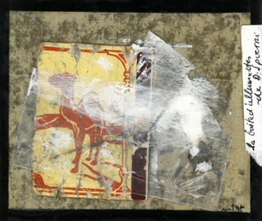 Peinture intitulée "la boîte d'allumett…" par Michel Tabanou, Œuvre d'art originale, Acrylique