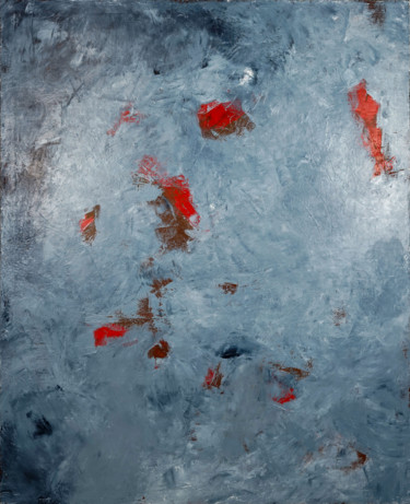 Pittura intitolato "Surface N°18" da Michel Boucharinc, Opera d'arte originale, Acrilico Montato su Telaio per barella in le…