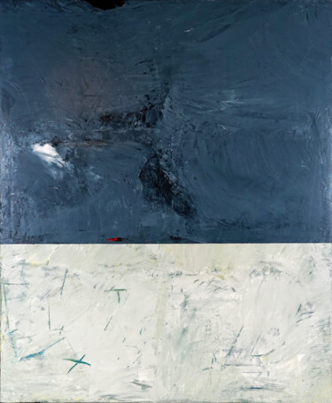 Malarstwo zatytułowany „SURFACE N°20 "Contr…” autorstwa Michel Boucharinc, Oryginalna praca, Akryl Zamontowany na Drewniana…