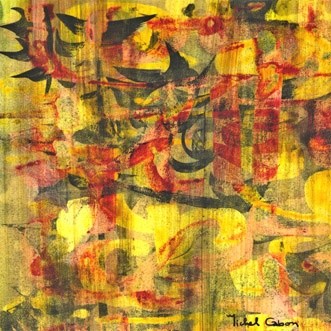 Peinture intitulée "Soie" par Michel Cabon, Œuvre d'art originale
