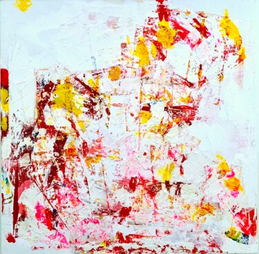 Картина под названием "Juno" - Michele Laurence Prevost, Подлинное произведение искусства, Акрил Установлен на Деревянная ра…