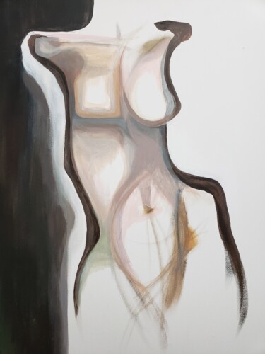 Картина под названием "Hip" - Michele Rene, Подлинное произведение искусства, Акрил