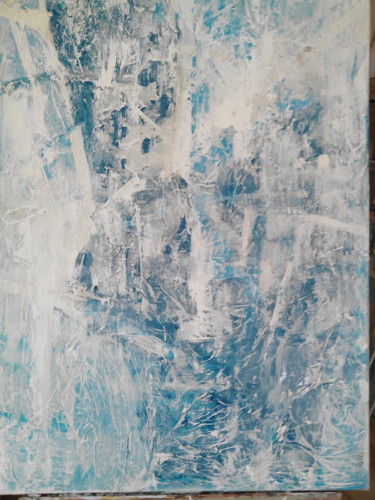 Картина под названием "glace" - Michele Telli, Подлинное произведение искусства, Акрил