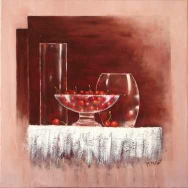 Peinture intitulée "Transparence gourma…" par Michelle Millot, Œuvre d'art originale