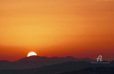 Photographie intitulée "Sunset" par Michel Louise, Œuvre d'art originale, Photographie numérique