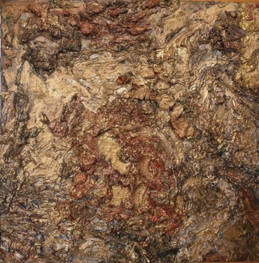 Peinture intitulée "Mithra" par Michele Principato Trosso, Œuvre d'art originale, Huile