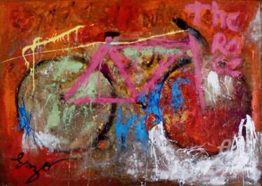 Ζωγραφική με τίτλο "Carrera Rosada." από Miguel Angel Duarte (ENZO), Αυθεντικά έργα τέχνης, Ακρυλικό