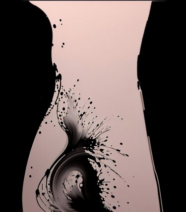 Arte digitale intitolato "Splashes3" da Miguel Marques, Opera d'arte originale, Immagine generata dall'IA