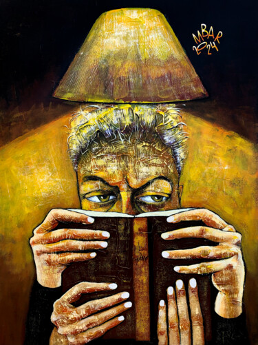 Malerei mit dem Titel "Pulp Fiction" von Mikhail Baranovskiy, Original-Kunstwerk, Acryl Auf Keilrahmen aus Holz montiert