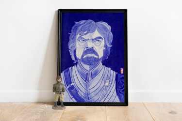 Drawing titled "Tyrion Lannister -…" by Mikael Schneider, Original Artwork, Ballpoint pen