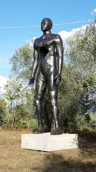 Sculpture titled "Barrows" by Matteo Camiciotti Farkas, Original Artwork