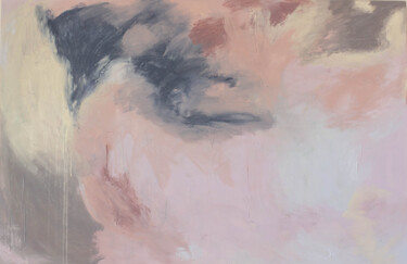 Картина под названием "The fragrance of pe…" - Mila Oz, Подлинное произведение искусства, Акрил Установлен на Деревянная рам…