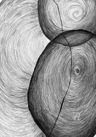 Fotografie mit dem Titel "The spirals of form…" von Miler Art, Original-Kunstwerk, Digitale Fotografie