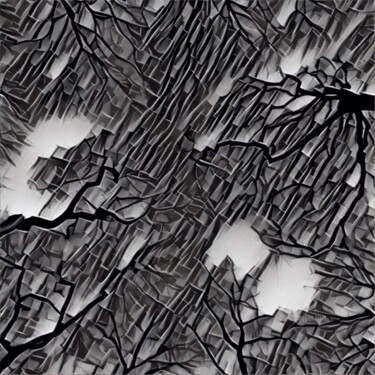 Фотография под названием "The geometric sky2" - Miler Art, Подлинное произведение искусства, Цифровая фотография