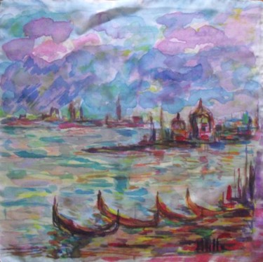 Pittura intitolato "venezia.jpg" da Milla, Opera d'arte originale, Olio