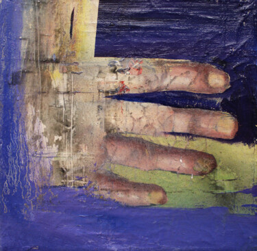 Картина под названием "Tool 2" - Miloš Hronec, Подлинное произведение искусства, Масло