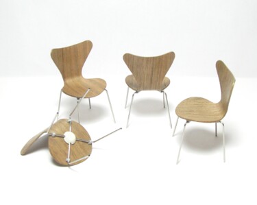 Design titled "Sillas serie 7" by Francisco Del Pozo Parés, Original Artwork, Furniture
