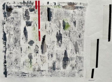 Collages intitulée "34a" par Mino, Œuvre d'art originale, Collages