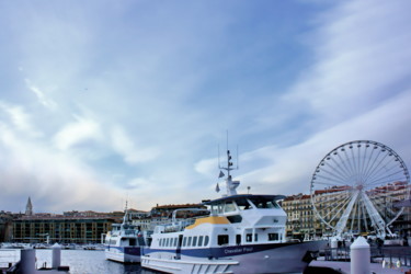 Fotografia intitolato "Vieux port de Marse…" da Miodrag Aubertin, Opera d'arte originale