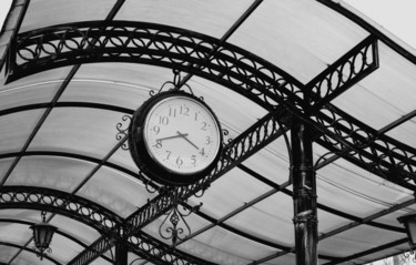 Fotografie mit dem Titel "old retro clock of…" von Magico110, Original-Kunstwerk, Digitale Fotografie
