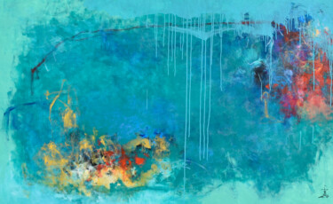 Pittura intitolato "Voyage II" da Misako Chida, Opera d'arte originale, Acrilico