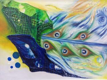 Malerei mit dem Titel "When plastic interf…" von Jafeth Moiane, Original-Kunstwerk, Acryl