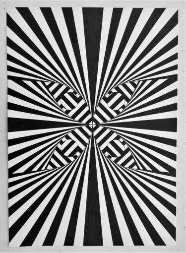 Zeichnungen mit dem Titel "Gravitum" von Mmm, Original-Kunstwerk, Marker