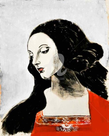 Pintura titulada "Mona Lisa" por Modern Art, Obra de arte original, Oleo