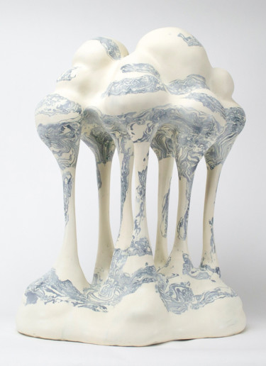 Sculpture titled "Veil" by Molly Peacock, Original Artwork, Ceramics