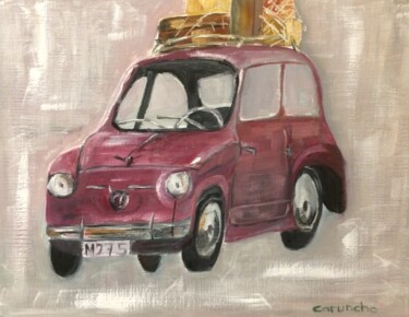 Painting titled "Topolino" by Mónica Caruncho Fontela, Original Artwork, Oil